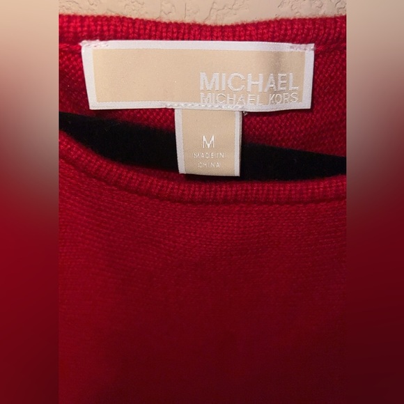 Michael Kors Red Sweater! - Picture 7 of 7